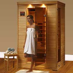 Coronado Ultra 2 Person Ceramic Infrared Home Sauna