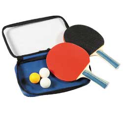Control Spin Table Tennis Racket and Ball Set