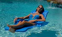 Unsinkable Ensolite Swimming Pool Chaise Lounger
