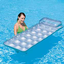 Metal Tech 18-Pocket Inflatable Pool Lounge Float