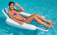 Sunchaser Sling Floating Swimming Pool Lounger