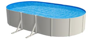 oval ground above galaxy pools 12x20 pool steel