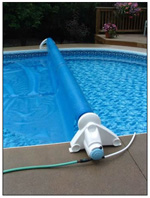 In Ground Pool Automatic Solar Blanket Reel