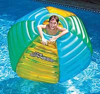 The Sphere Inflatable Swimming Pool Float