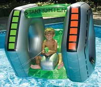 Starfighter Squirter Inflatable Swimming Pool Float