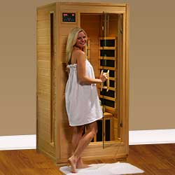 Buena Vista Ultra 1 Person Carbon Infrared Home Sauna