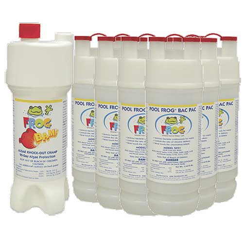 Season Chemical Pac - 6 Bac Pac Cartidges and 1 BAM Algaecide