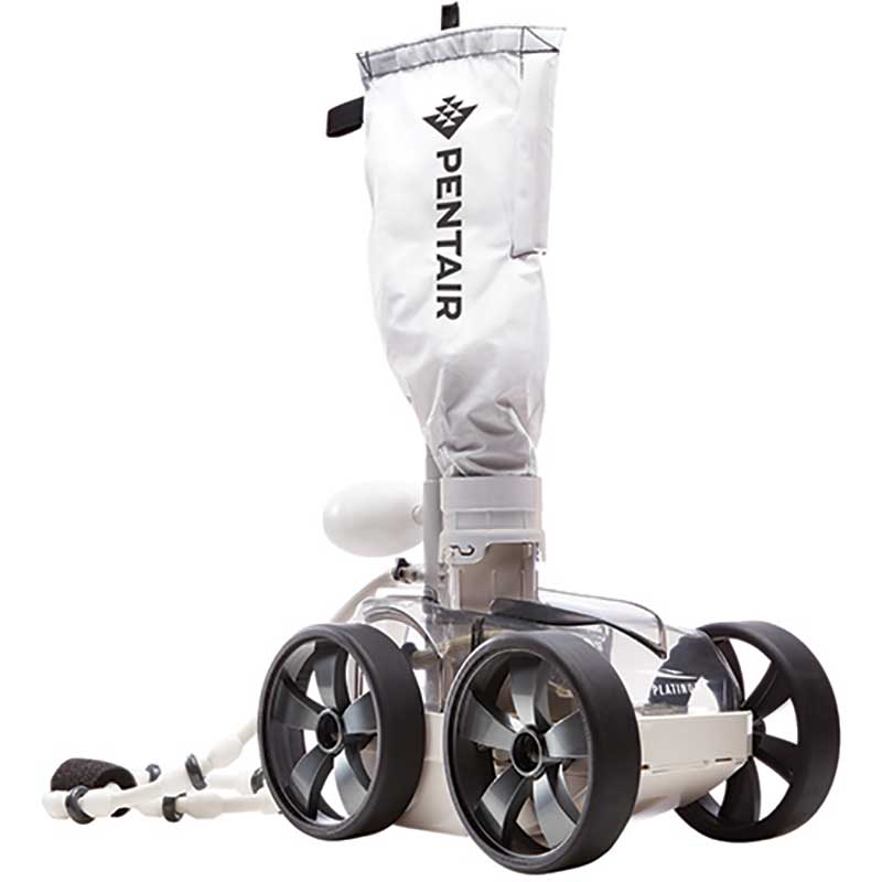 Kreepy Krauly Legend Pool Cleaner Inground Pressure Side Gray Top White Bottom