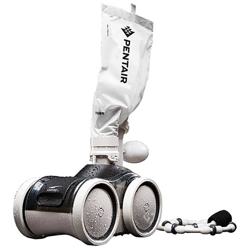 Kreepy Krauly Legend II Pool Cleaner Inground Pressure Side Gray Top White Bottom