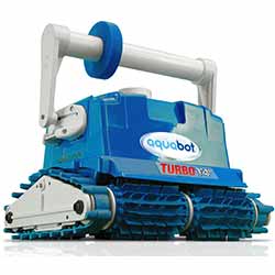 Aquabot Turbo T4 Remote Control Pool Cleaner With Caddy