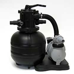 22 Inch (in) Sand Dollar Above Ground Sand Filter System with 1 Horsepower  (hp) DOE Pump