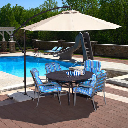 Santiago 10 ft. Octagon Cantilever Umbrella