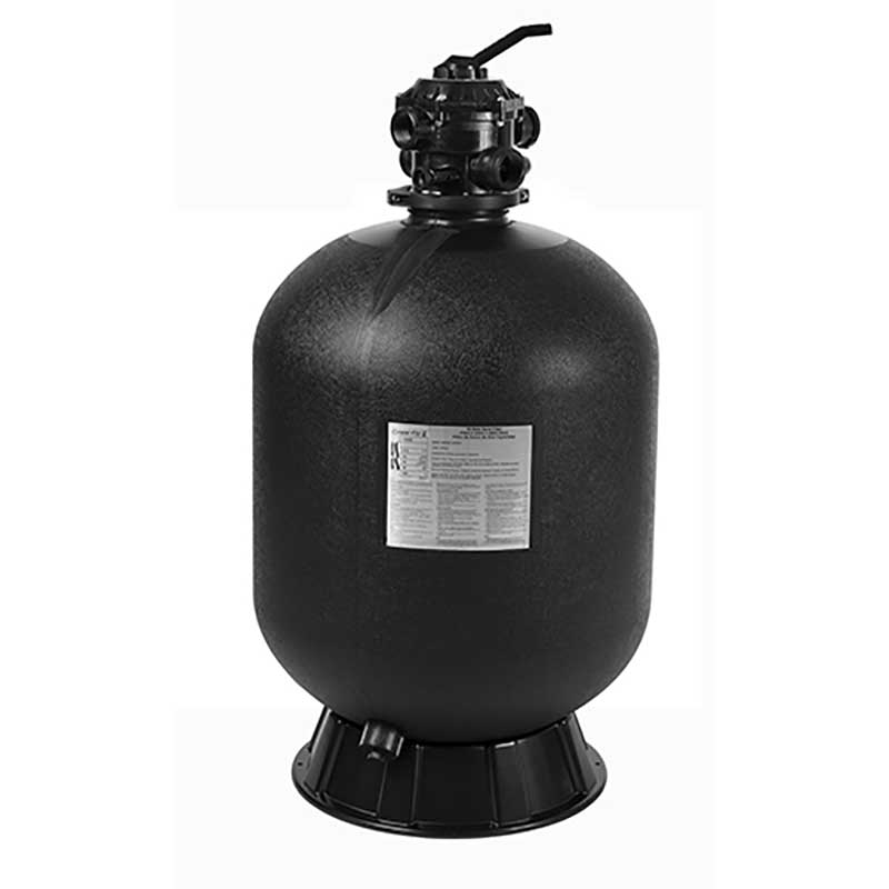 Pentair 26  Cristal-Flo II Sand Filter -  W/2  Hybrid Valve (Integrated Continuous High Flow Internal Air Relief - Operational Only when there is Unobstructed Flow in the Circulating System).