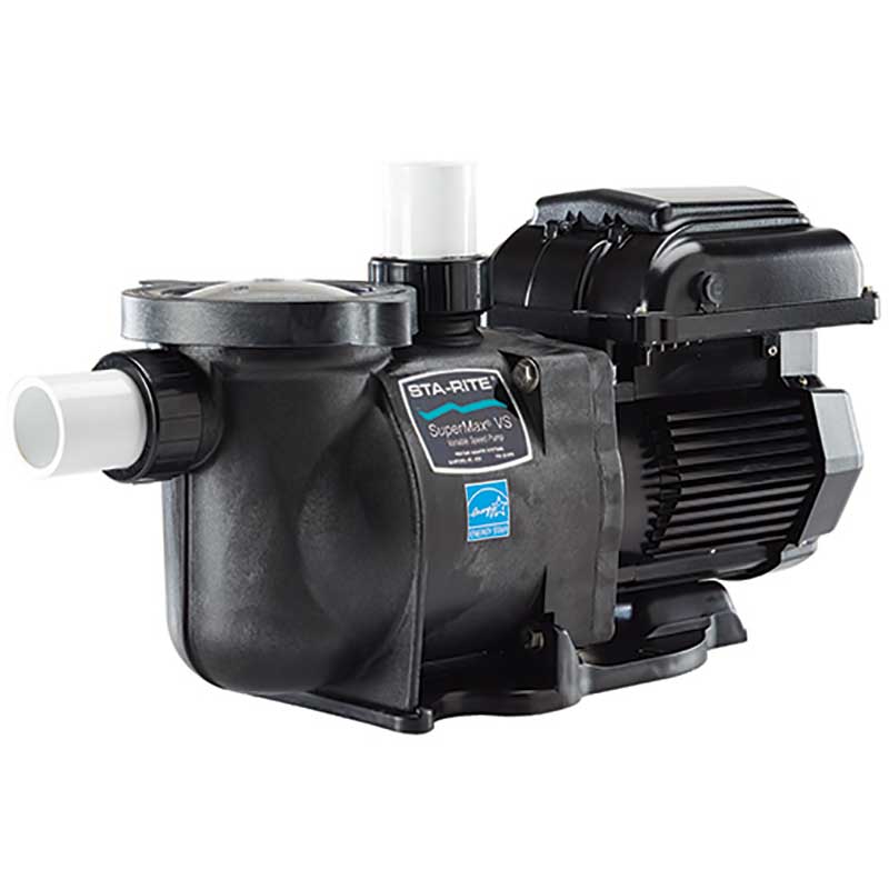 Sta-Rite 1.5  hp SuperMax VS Pump -  Variable Speed 115/208-230V 1.5  In-Out