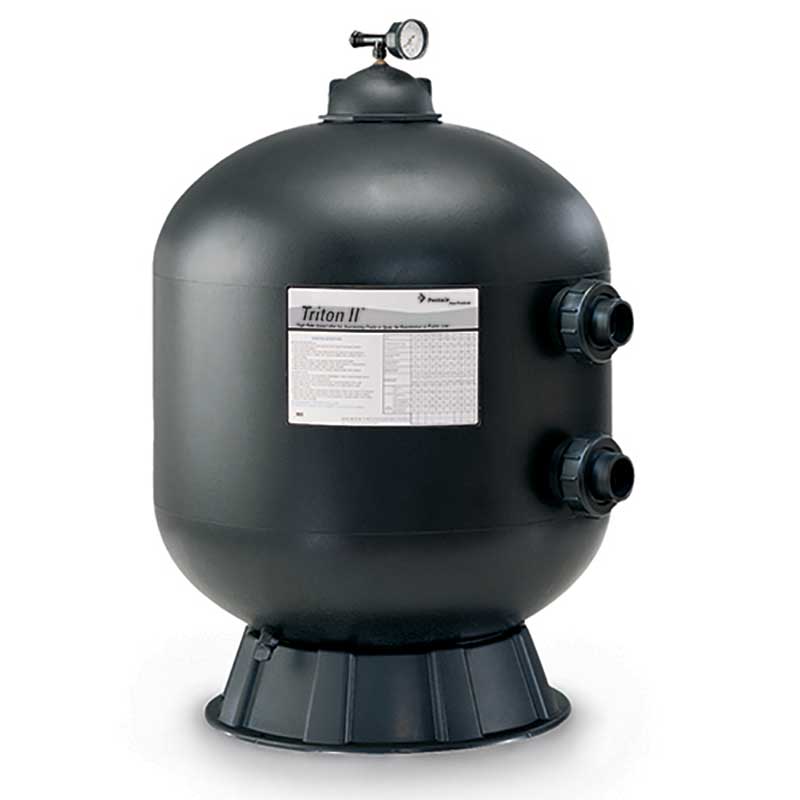 Pentair TR100HD Triton II Side Mount  Sand Filter - 98GPM Res - 74 GPM Public. Requires 600# Sand