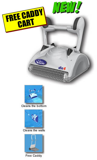 Dolphin DX4 In Ground Pool Automatic Cleaner