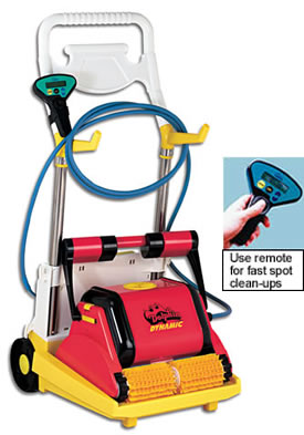 Dolphin 3002 Robotic -Comm. Cleaner w/ Caddy & Remote