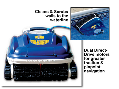 Nitro Wall Scrubber In Ground Pool Automatic Cleaner