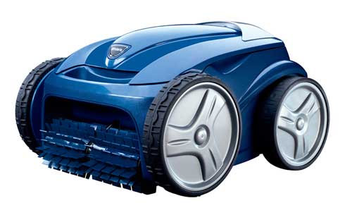 Large Aqua-Trac wheels provide superior traction.