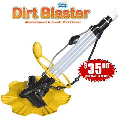 IN-GROUND DIRTBLASTER  - formerly Manta Ray - In Stock Soon! Call to Preorder