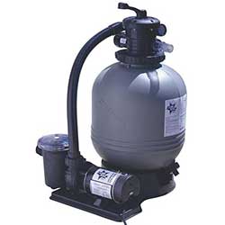 Blue Star 19 inch 1 HP 2 Speed Sand Pool Filter