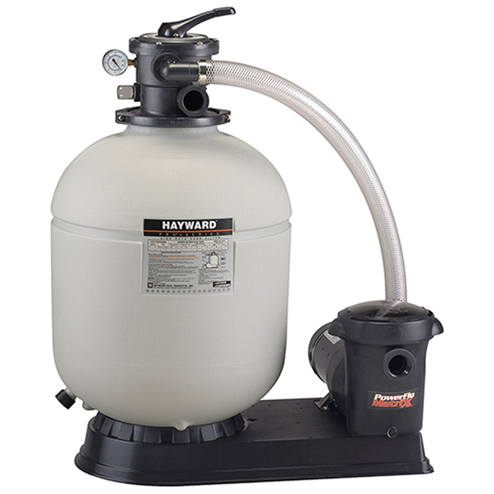 Hayward 20 Polymeric Sand Filter System - 1.5 hp Matrix Pump 7-Position Top Mount Valve - Currently Unavailable