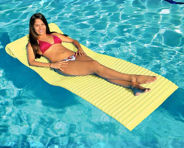 Take Anywhere Foam Floating Lounger - Yellow - Currently Unavailable