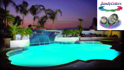 Change your pool into any color!