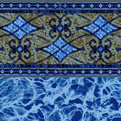 Sienna Mosaic 28 mil Value Series InGround Pool Liner