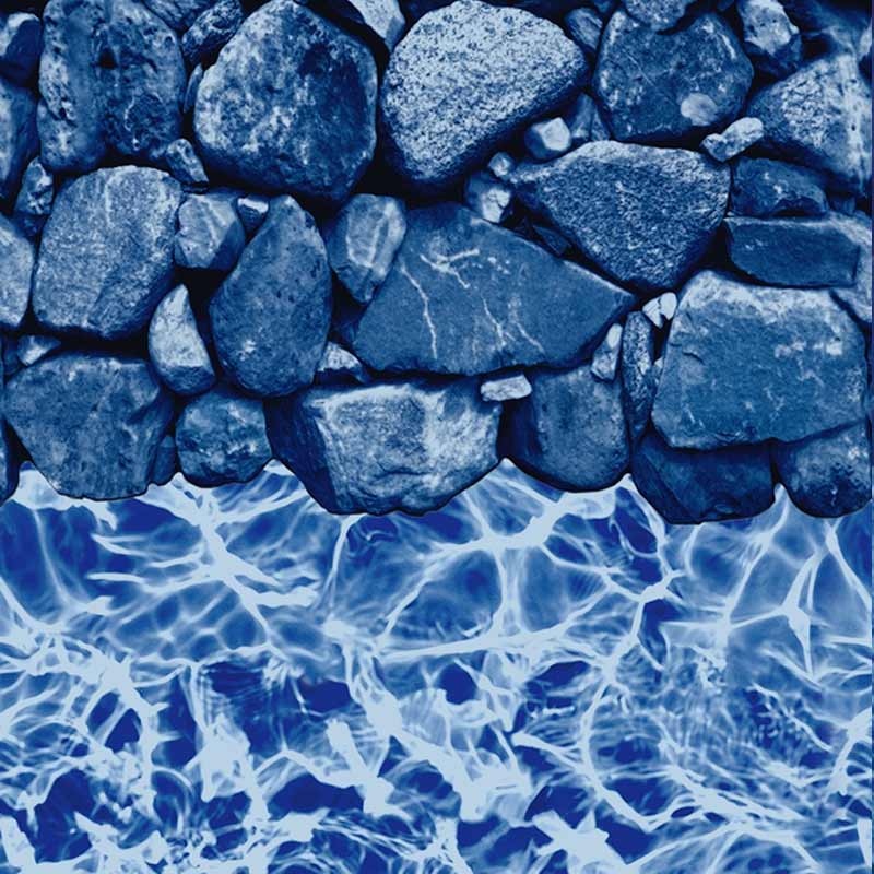 Country Stone Tile  25ga. 52 in. Beaded Pool Liner