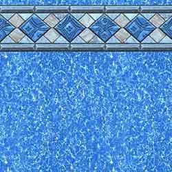 Sandbar Tile 48 inch Beaded Pool Liner