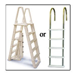 Sturdy A-frame ladder