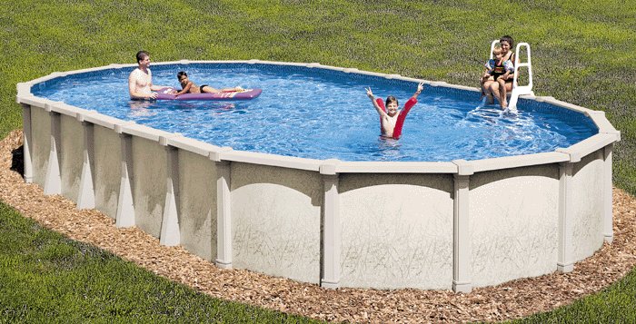 Tahitian Oval swimming pool