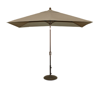 The Adriatic offers spacious shade in a rectangular format.