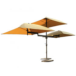 Tigris Tri-Canopy Market Umbrella