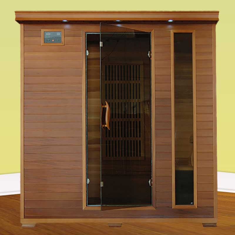 Klondike Ultra 4 Person Carbon Infrared Home Sauna