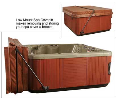 Low Mount Spa Cover lift