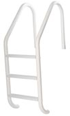 Salt Resistant In-Ground 3-Step Ladder  - white - Currently Unavailable