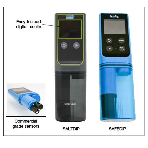 SaltDip 2-in-1 Electronic Water Tester